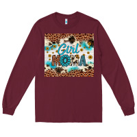 Burgundy mom Long Sleeve Tee - Artiststas