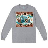Heather Grey mom Long Sleeve Tee - Artiststas