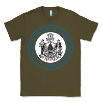 Army Green university of maine at presque Classic Tee - linhVisuals