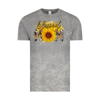 Cloud Rock blessed mom sunflower Vintage Tee - RacoonDesign
