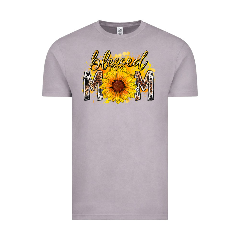 Blessed Mom Sunflower Vintage Tee by RacoonDesign | Teevron