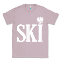 Lilac ski polish surnames ending polish eagle dyngus day t shirt Classic Tee - linhVisuals