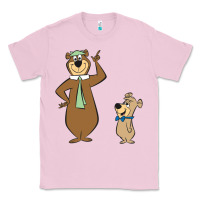 Bubblegum Pink Yogi Bear Classic Tee - linhVisuals