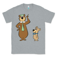 Heather Grey Yogi Bear Classic Tee - linhVisuals