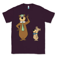 Plum Yogi Bear Classic Tee - linhVisuals