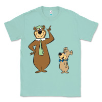 Seafoam Yogi Bear Classic Tee - linhVisuals