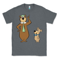 Charcoal Heather Yogi Bear Classic Tee - linhVisuals