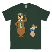 Sports Green Yogi Bear Classic Tee - linhVisuals