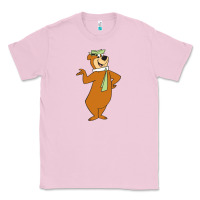 Bubblegum Pink Yogi Bear Classic Tee - linhVisuals