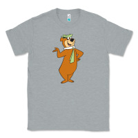 Heather Grey Yogi Bear Classic Tee - linhVisuals