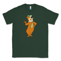 Sports Green Yogi Bear Classic Tee - linhVisuals