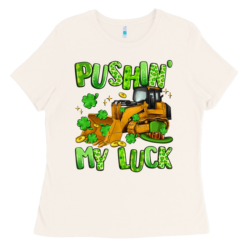 Pushin' My Luck Ladies Tee by Artiststas | Teevron
