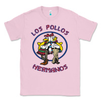 Bubblegum Pink Los Pollos de Hermanos Classic Tee - linhVisuals