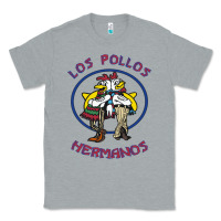 Heather Grey Los Pollos de Hermanos Classic Tee - linhVisuals
