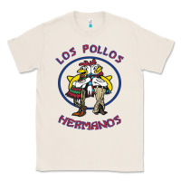 Natural Los Pollos de Hermanos Classic Tee - linhVisuals