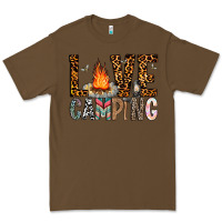 Cacao Love Camping Premium Tee - CowhideDigitalArt