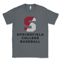 Charcoal Heather springfield college Classic Tee - linhVisuals