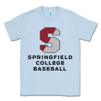 Dusty Blue springfield college Classic Tee - linhVisuals