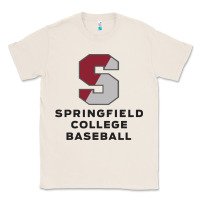 Natural springfield college Classic Tee - linhVisuals