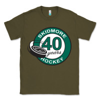 Army Green skidmore+anniversary Classic Tee - linhVisuals