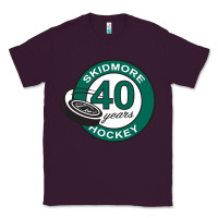 Plum skidmore+anniversary Classic Tee - linhVisuals
