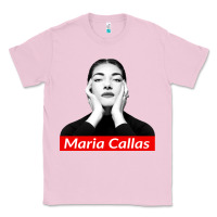 Bubblegum Pink Maria Callas Classic Tee - linhVisuals