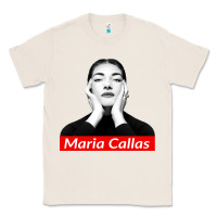 Natural Maria Callas Classic Tee - linhVisuals
