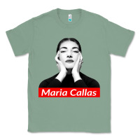 Sage Maria Callas Classic Tee - linhVisuals