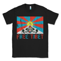 Black free tibet Classic Tee - linhVisuals