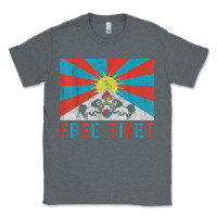 Charcoal Heather free tibet Classic Tee - linhVisuals