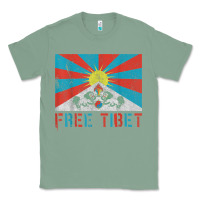 Sage free tibet Classic Tee - linhVisuals