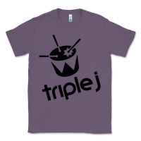 Lavender triple j Classic Tee - linhVisuals