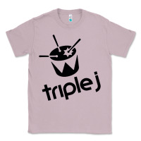 Lilac triple j Classic Tee - linhVisuals