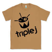 Toasted Coconut triple j Classic Tee - linhVisuals