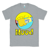 Heather Grey twisted tea mood Classic Tee - linhVisuals