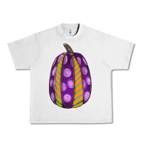 Lunar Rock watercolor halloween pumpkin Urban Heavy Tee - RanaPortraitStore