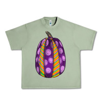 Oil Green watercolor halloween pumpkin Urban Heavy Tee - RanaPortraitStore