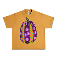 Peanut Butter watercolor halloween pumpkin Urban Heavy Tee - RanaPortraitStore