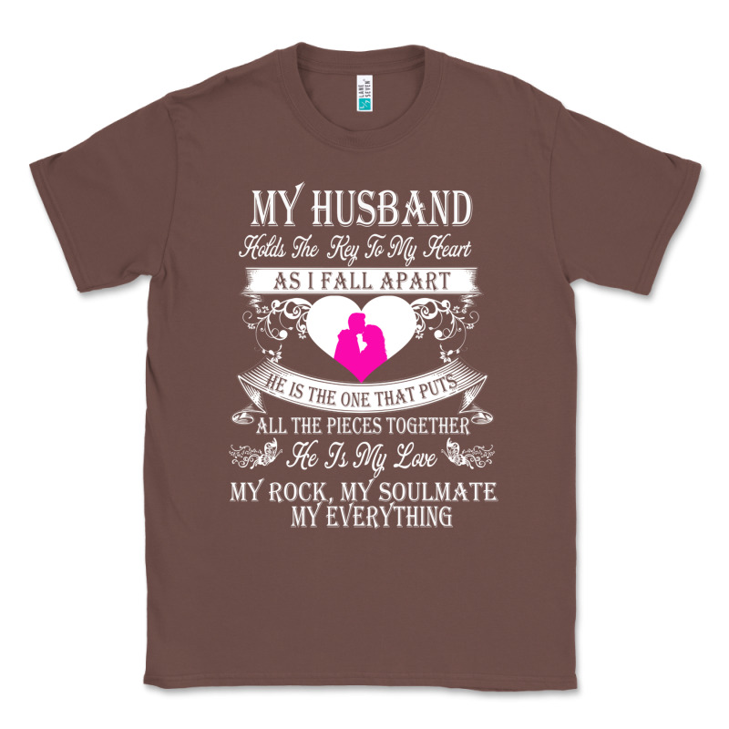 My Husband Holds The Key To My Heart Classic Tee by linhVisuals | Teevron