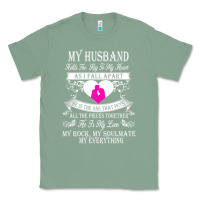 Sage my husband holds the key to my heart Classic Tee - linhVisuals