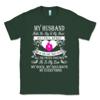 Sports Green my husband holds the key to my heart Classic Tee - linhVisuals