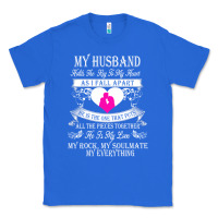 True Royal my husband holds the key to my heart Classic Tee - linhVisuals