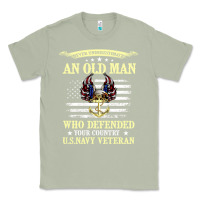 Matcha never underestimate an old man us navy veteran Classic Tee - linhVisuals