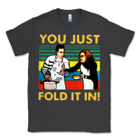 Smoke you just fold it in vintage retro Classic Tee - linhVisuals