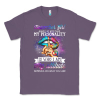 Lavender november girl make no mistake my personality funny Classic Tee - linhVisuals