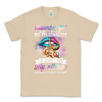 Mushroom november girl make no mistake my personality funny Classic Tee - linhVisuals