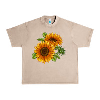 French Oak Soraya Sunflower Urban Heavy Tee - LillyAllenDesigns