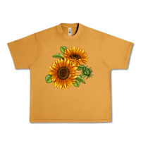 Peanut Butter Soraya Sunflower Urban Heavy Tee - LillyAllenDesigns