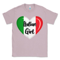 Lilac italy flag for women italian girl Classic Tee - linhVisuals