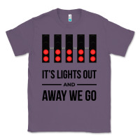 Lavender it's lights out and away we go Classic Tee - linhVisuals